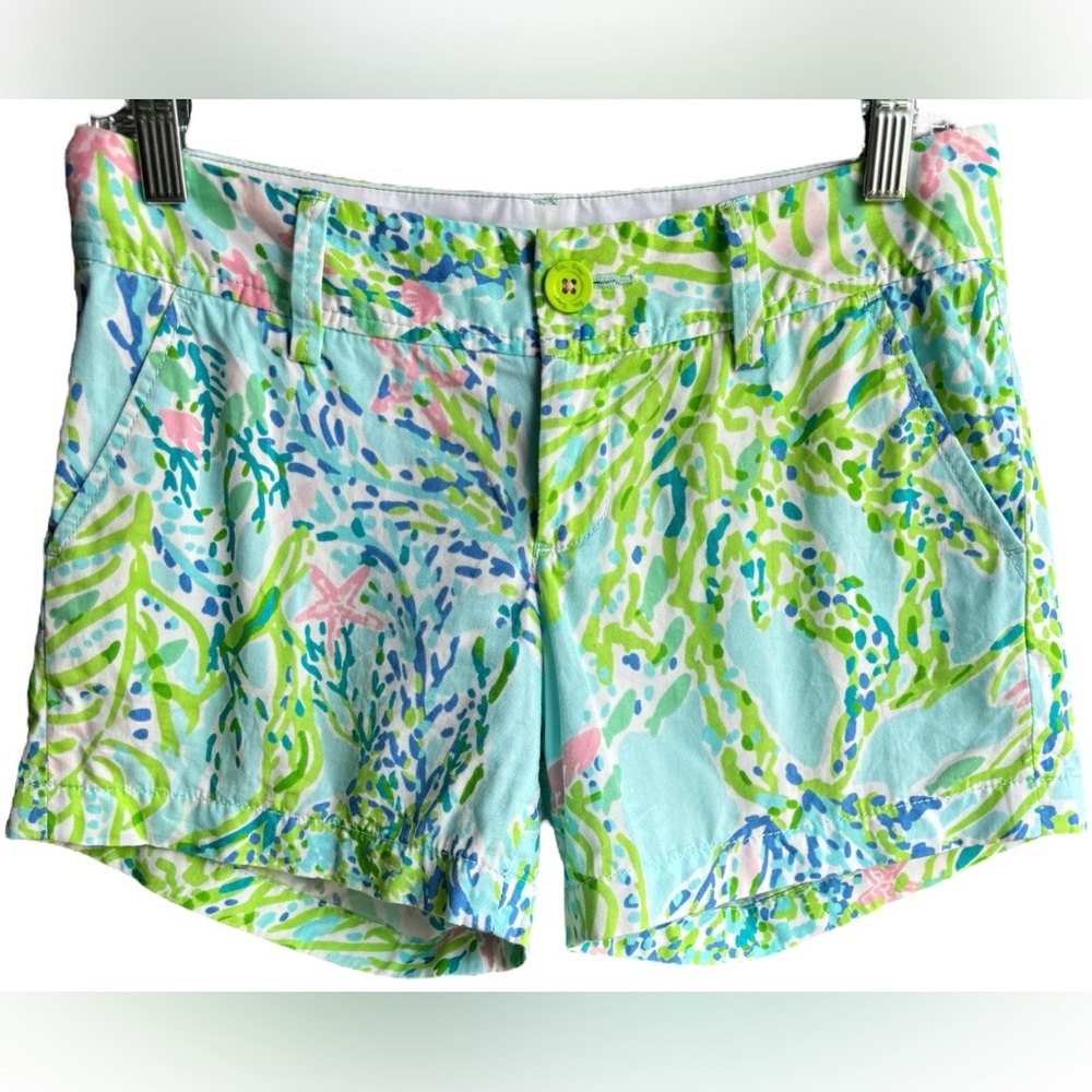 Lilly Pulitzer 5” Skye Blue, Blue Heaven Callahan Shorts